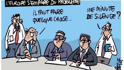 En image : dessins sur l'attitude européenne à l'égard des réfugiés
