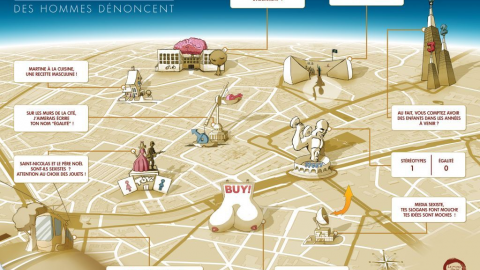 La ville du mâle; des hommes dénoncent