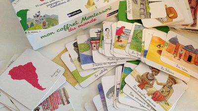 Mon coffret Montessori du monde