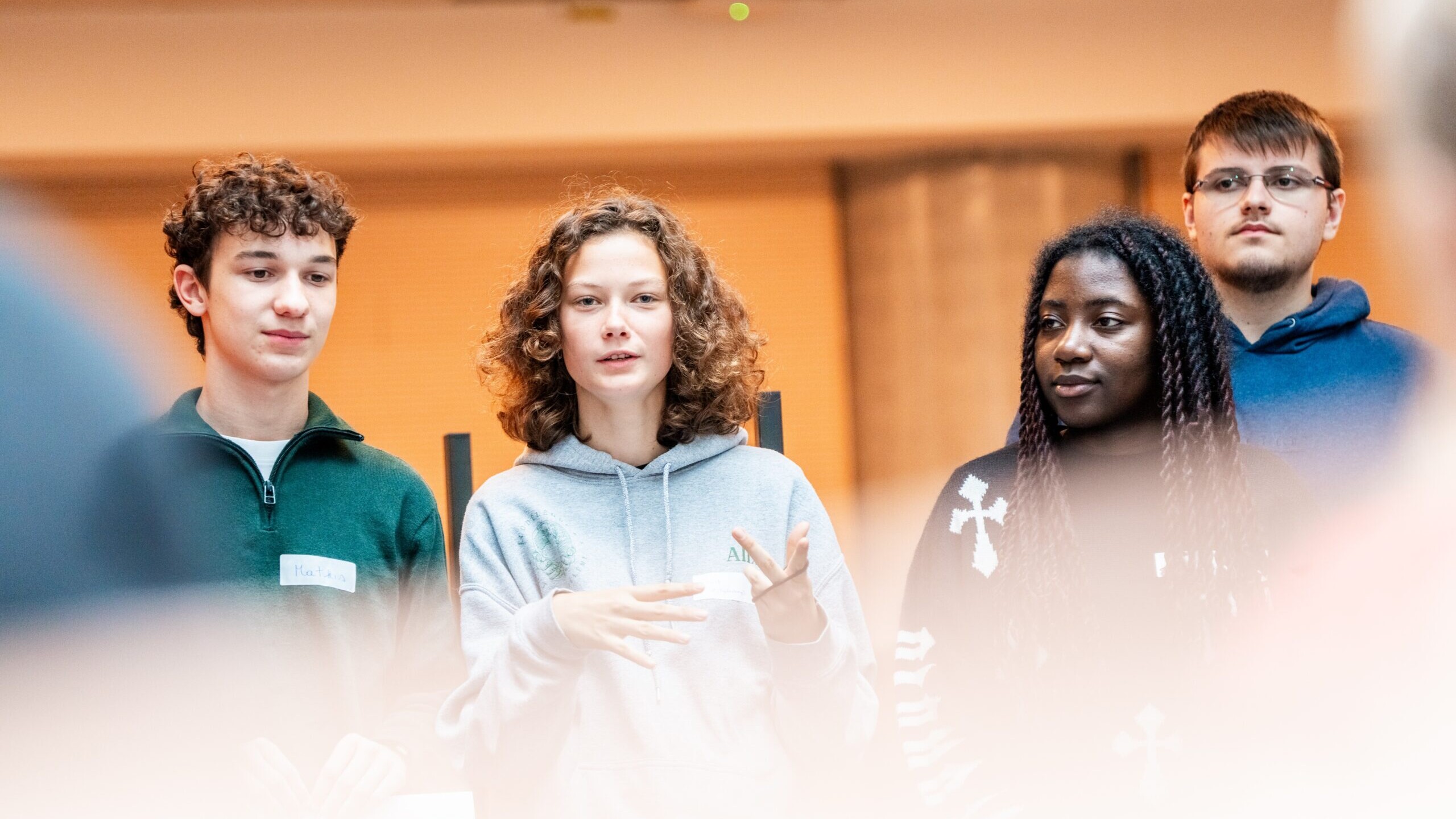 leerlingen vormen tot actieve burgers