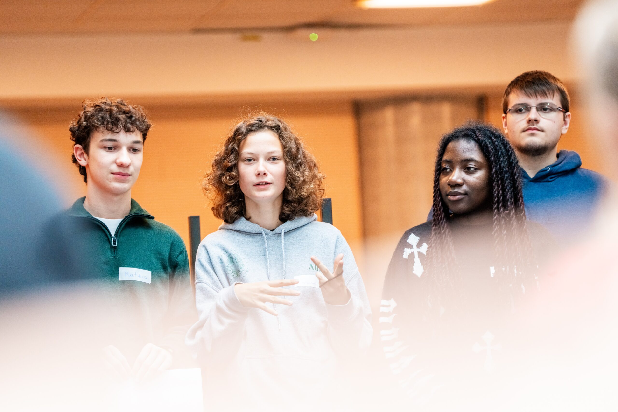 leerlingen vormen tot actieve burgers